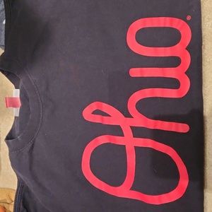 Ohio State Mitchell and ness tee, M, embroidered